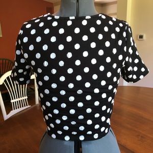 Polka dot Crop